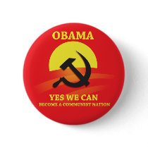 Obama Communist Button by jamierushad Obama Communist Button