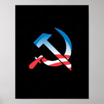 Obama Communist Symbol Posters