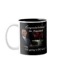 Obama Congrats - Inauguration Day Mug by inauguration_2009 Obama Congrats - Inauguration Day Mug