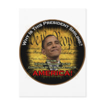 Obama Constitution postcards