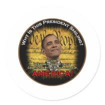 Obama Constitution stickers