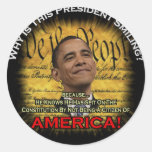 Obama Constitution Sticker