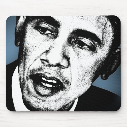 Obama copy mouse mat