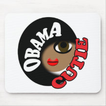 Obama Cutie T-Shirts and Gifts! Mouse Mats