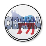 Obama Democrat Design Magnets