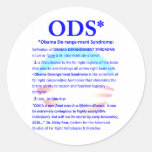Obama Derangement Syndrone Stickers
