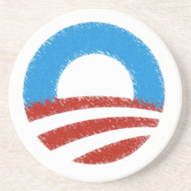 Obama design  coaster