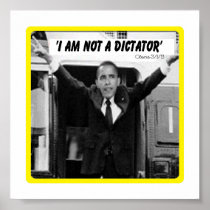 OBAMA DICTATOR POSTER (small) posters