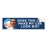 Obama - Does This Ass Make My Car Look Big? bumper stickers