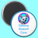 Obama Doesn't Care magnets