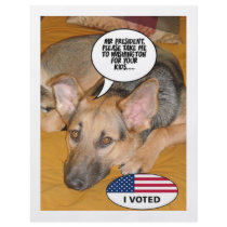 Obama Dog flyers by SpeakYourMind Obama Dog flyers