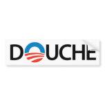 Obama douche bumper stickers
