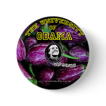 Obama eggplant FRESH GUARANTEED1 buttons