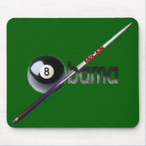 Obama Eight Ball Mouse Pad mousepads