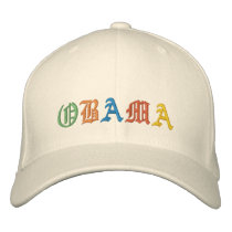 Obama Embroidered Baseball Caps