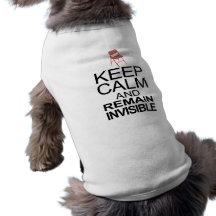 Obama Empty Chair - Remain Invisible Dog Clothing