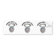 Obama Empty Chair - Toilet Seat Bumper Stickers