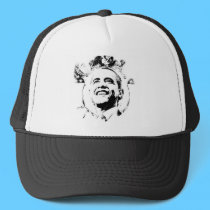 Obama Engraved-style Hat hats