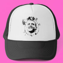 Obama Engraved-style Hat