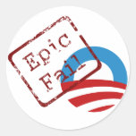 Obama Epic Fail Stickers