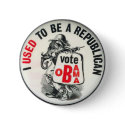 Obama ex-GOP Button