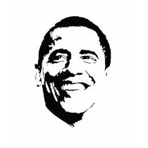 Obama Face / Obama Portrait t-shirts