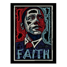 Obama Faith 2 Post Card