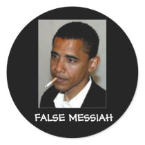 Obama: False Messiah stickers by Theodoricvs Obama: False Messiah stickers