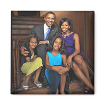 Obama Family Magnet