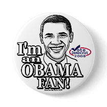 Obama Fan Button 