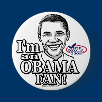 Obama Fan Button 