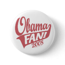 Obama Fan Button by ObamaHomeboy Obama Fan Button