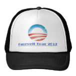 Obama Farewell Tour 2012 Mesh Hats
