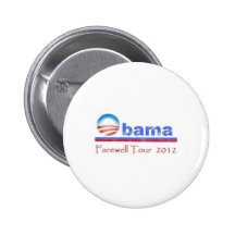 Obama Farewell Tour 2012 Pins