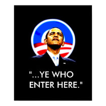 Obama fascist dante poster posters
