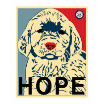 obama first puppy - hope t-shirts
