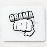 OBAMA FIST PUMP MOUSE MAT