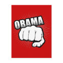 Obama fist pump postcards by ElectionGear Obama fist pump postcards
