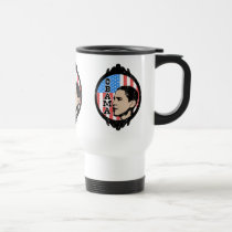 Obama Flag Frame (Old Style) Travel Mugs
