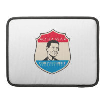 Obama For American President Shield MacBook Pro Sleeve