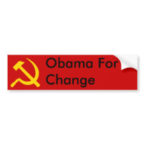 Obama For Change bumper stickers