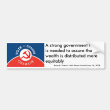 Obama for Change - Bumper Sticker