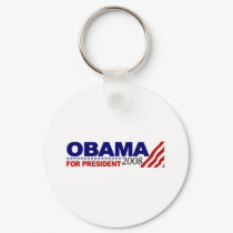 Obama For President 2008 keychains