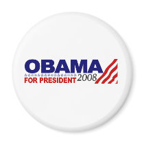 Obama For President 2008 magnets by worldsfair Obama For President 2008 magnets