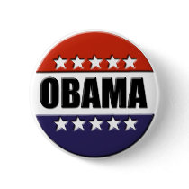 Obama for President Button