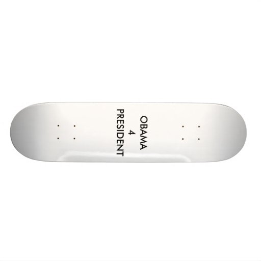 OBAMA FOR PRESIDENT SKATE BOARD DECK