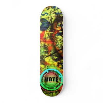 Obama for President Skateboard by Jayemerican