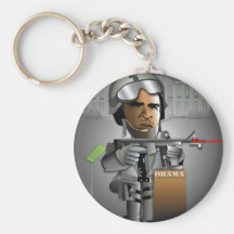 Obama Foreign Policy Keychain