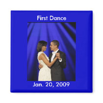 Obama formal , First Dance, Jan. 20, 2009 magnets