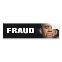 Obama - Fraud Bumper Stickers